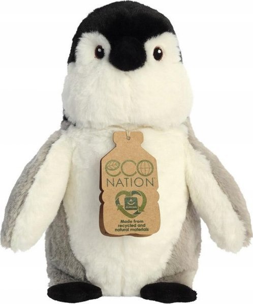 ECO NATION AURORA Eco Nation Plush Penguin, 24 cm