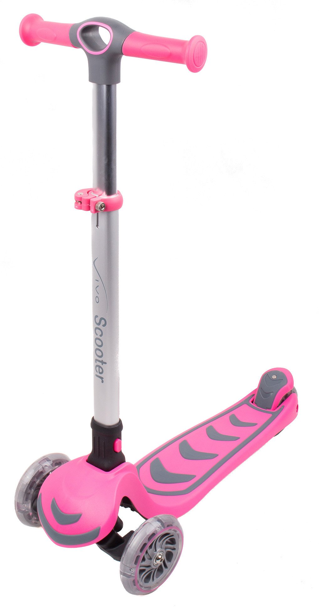 Hulajnoga Vivo 3-kołowa S6 pink Uniwersalny