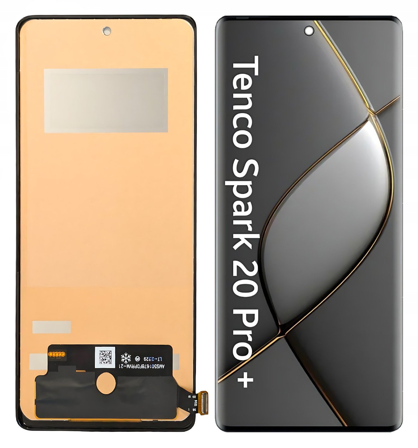 Wyświetlacz do Tecno Spark 20 Pro Plus Ekran LCD Incell KJ7 (5904858347049)