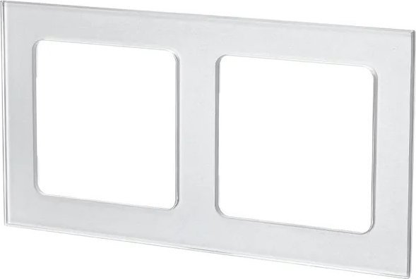Aigostar Ramka ze szkła łącznika/gniazda podwójnego typu Ramka ze szkła łącznika/gniazda podwójnego typu