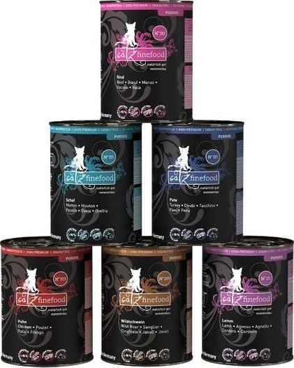 Catz Finefood Catz Finefood Pur Karma Dla Kota Mix Puszki 6x400g