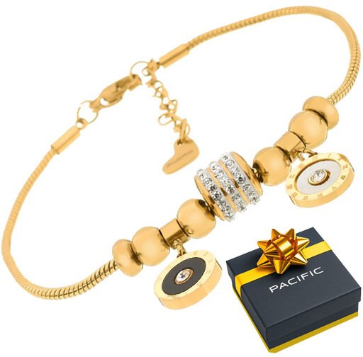 Bransoletka damska PACIFIC MORENA złota