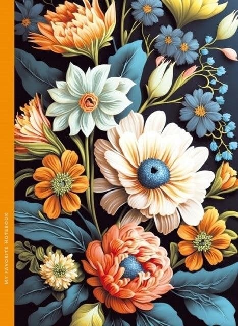 Fresh Notatnik ozdobny 143x200/48K kratka TW Flora FRESH