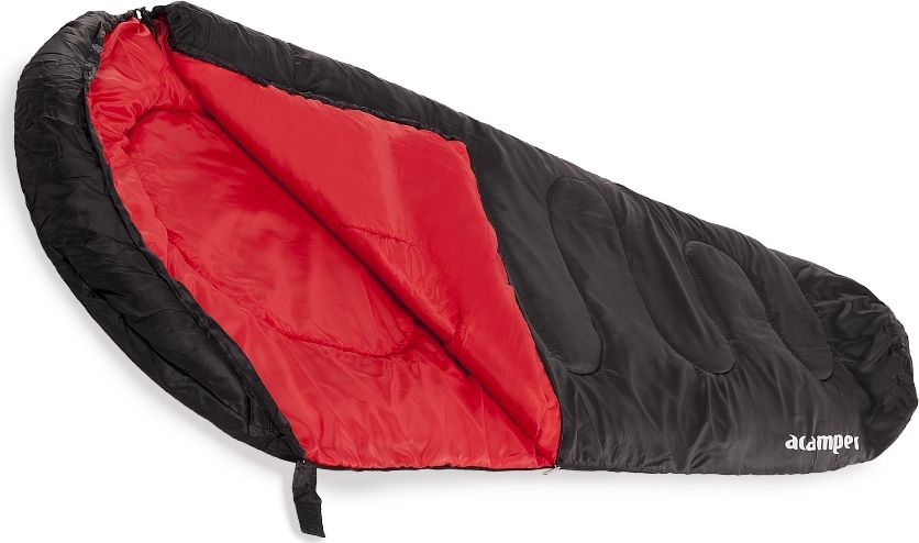 Acamper Śpiwór mumia 150g/m2 czarny