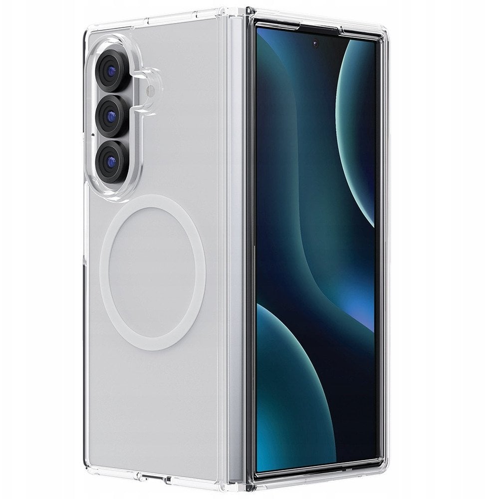 Etui UNIQ LifePro Xtreme do Samsung Galaxy Z Fold7 Magclick Charging przezroczysty