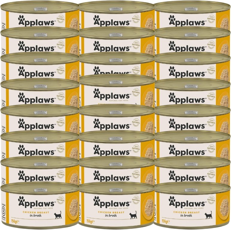 Applaws Cat Pierś z Kurczaka 24x156g PUSZKA