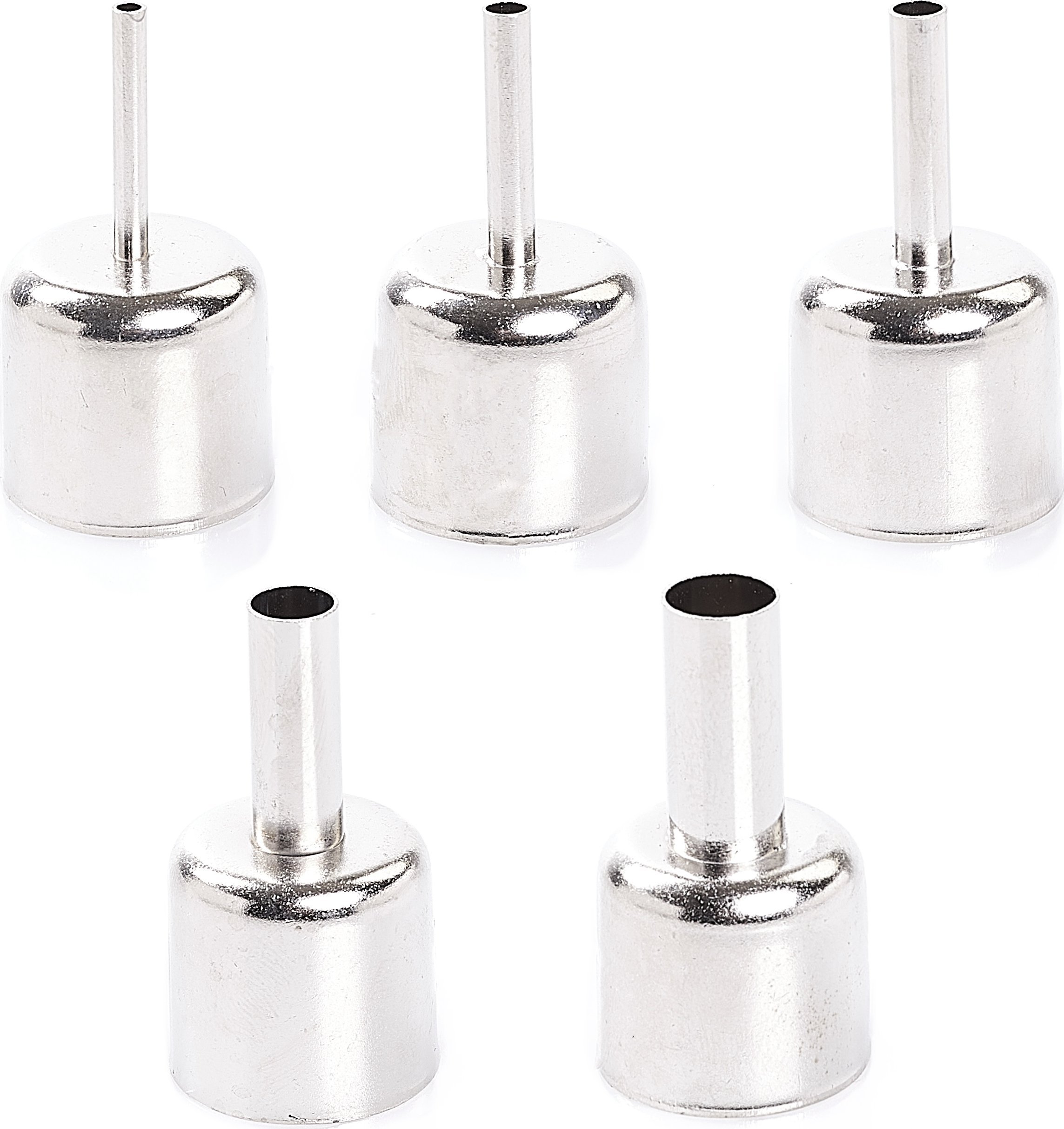 Zestaw Dysz do Stacji Lutowniczej Hot-Air Gorące Powietrze 5 Dysz Prostych