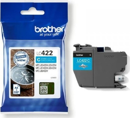 Tusz Brother Brother LC422C Ink Cartridge, Cyan