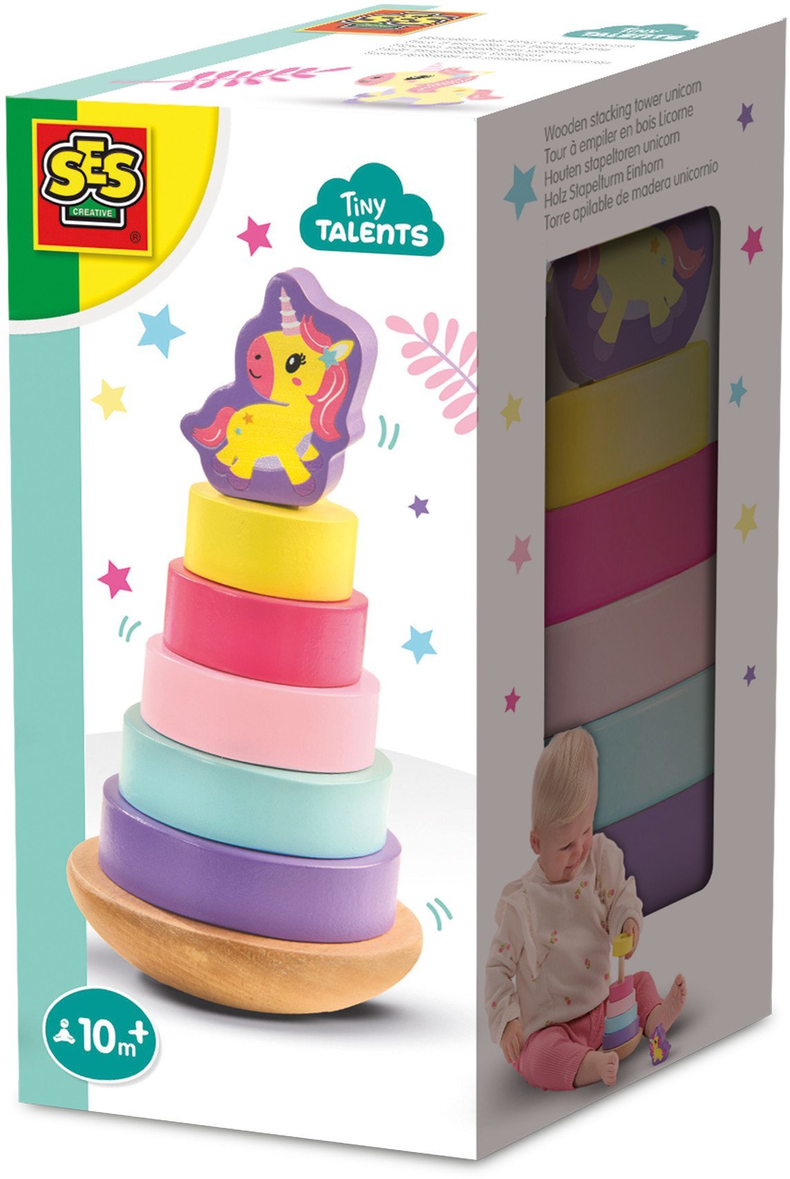 SES Drewn.wieża d/układania jednorożec 13252 32521