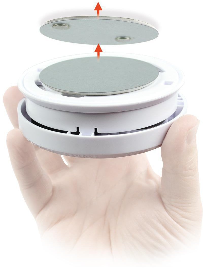 Samoprzylepna płytka montażowa do czujników Nedis 70mm