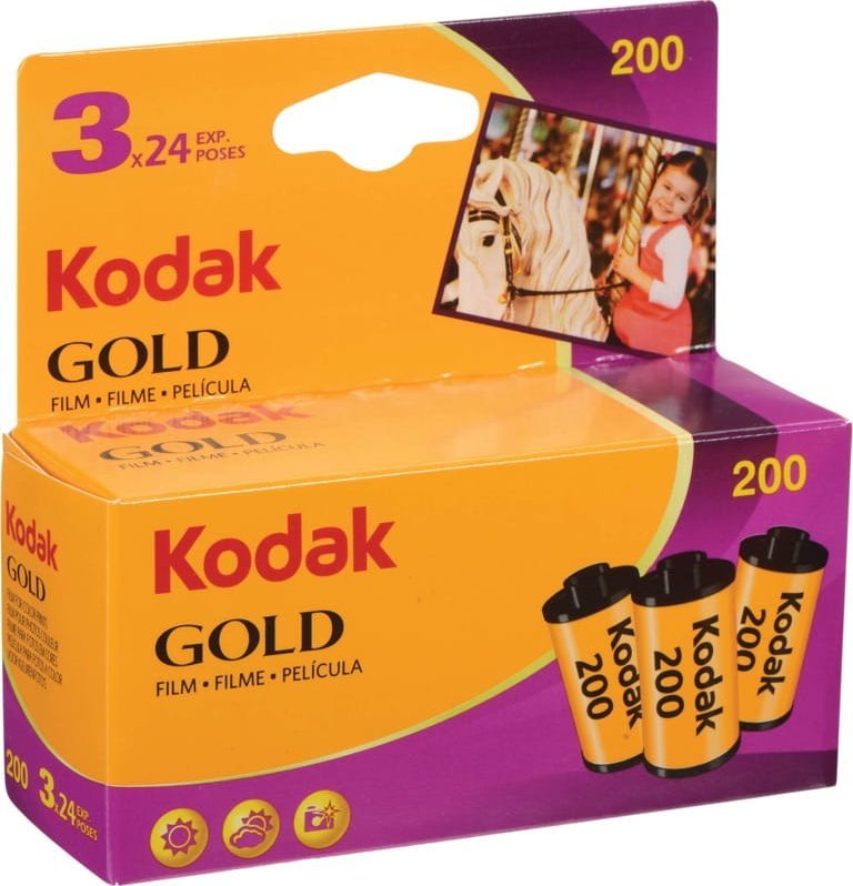Kodak Film Kodak 135 Gold 200 Carded 24x3