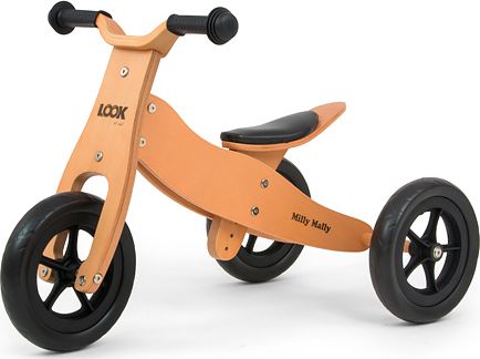 Milly Mally Jeździk 2w1 Look Natural*