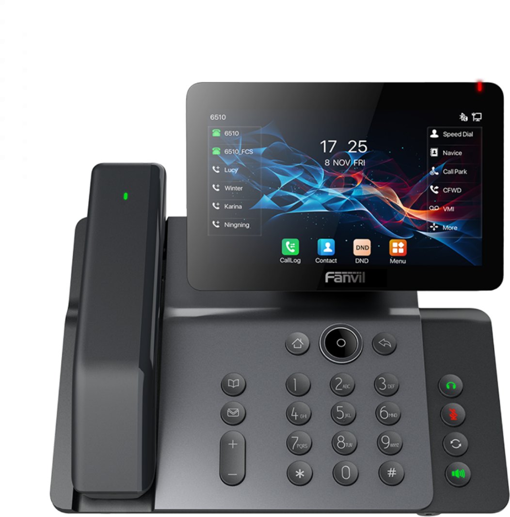 Fanvil V66 Pro, Premium IP Phone / SIP / POE / Gigabit / USB-Port / Bluetooth / Wi-Fi / BT Handset
