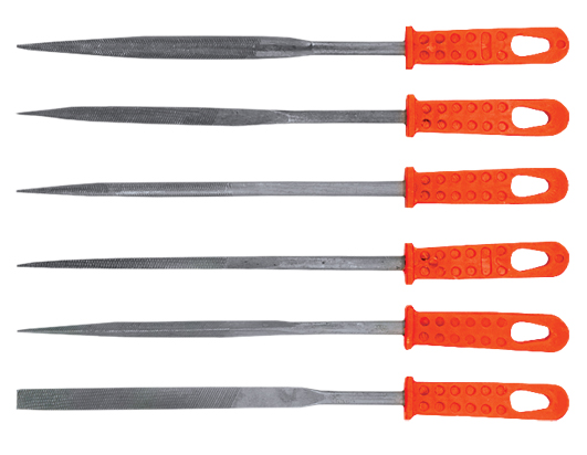 Top Tools Pilniki iglaki do metalu 140mm 6szt (06A025)