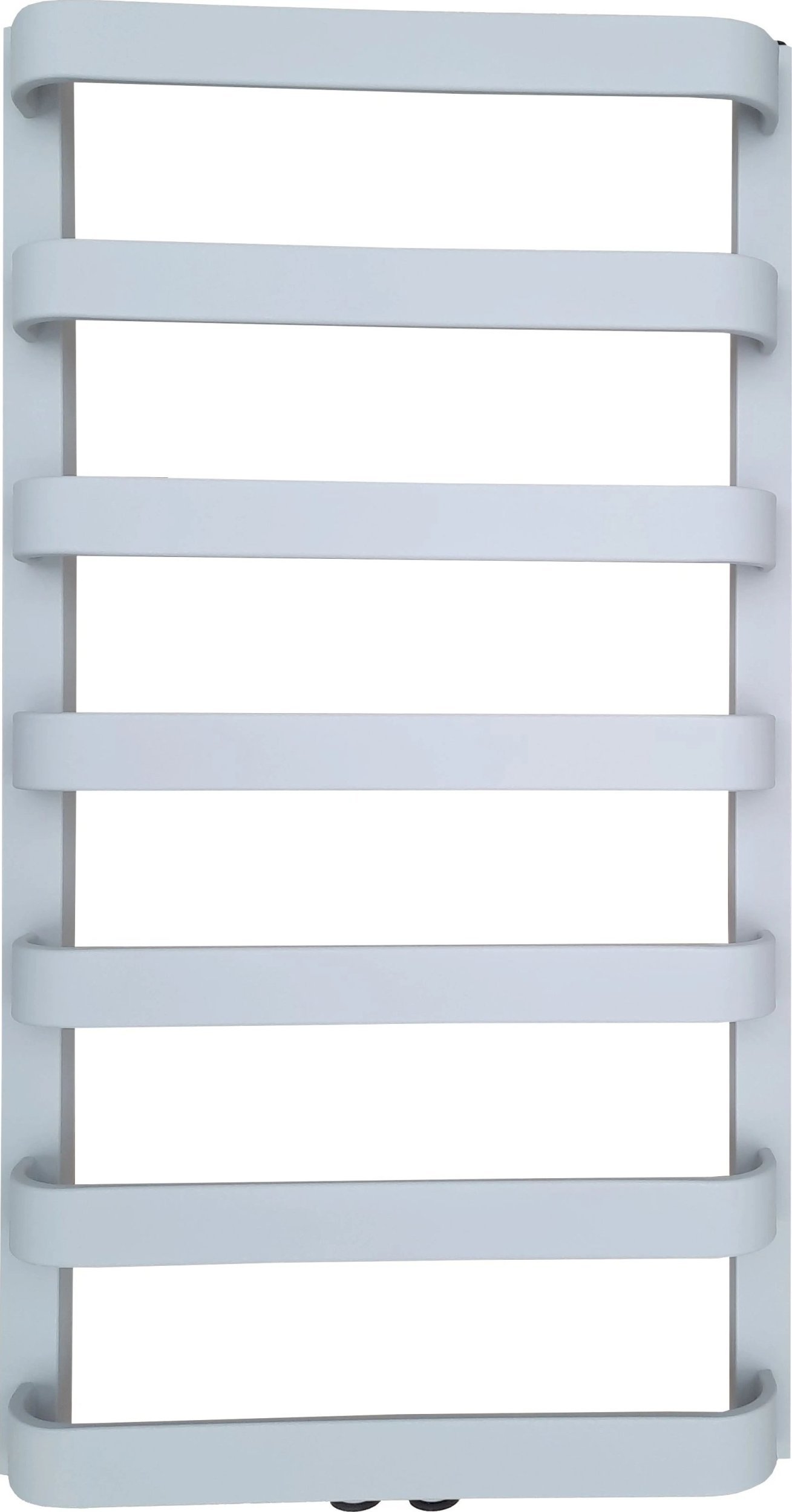 Grzejnik łazienkowy Hydroland GRZEJNIK ŁAZIENKOWY MISAKI 670X540 RAL 9006 438W // GRŁ-G/M-670X540-RAL