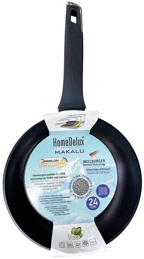 PATELNIA HD 12426 GREBLON 24 CM MAKALU