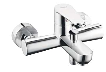 Bateria wannowa Ferro Algeo ścienne chrom (BAG1)