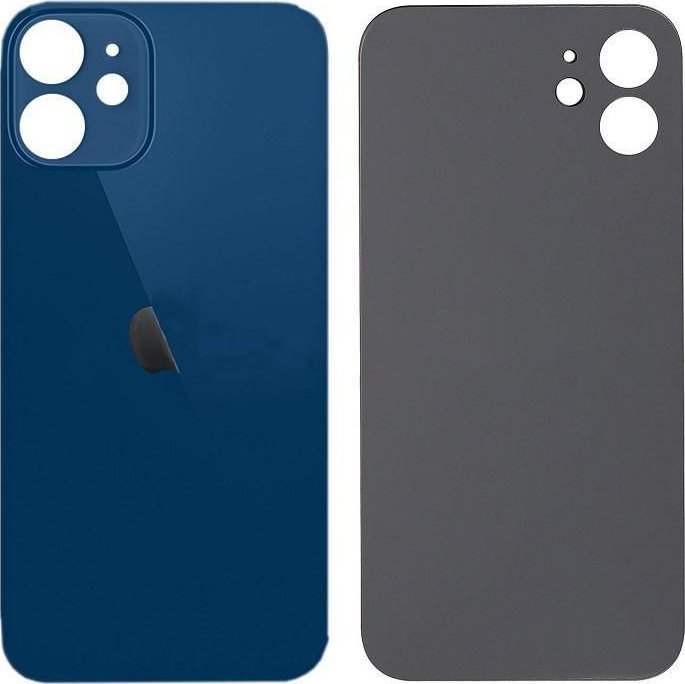 CoreParts Szklane tylne pokrycie Apple iPhone 12 niebieskie