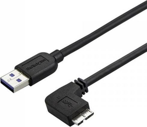 Kabel USB StarTech USB-A - micro-B 2 m Czarny (USB3AU2MRS)