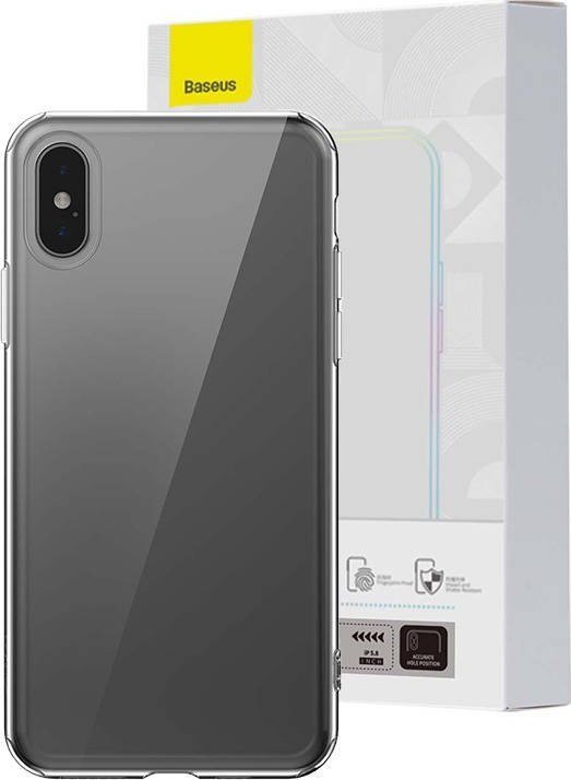 Baseus Przeźroczyste Etui Baseus Simple do iPhone XS