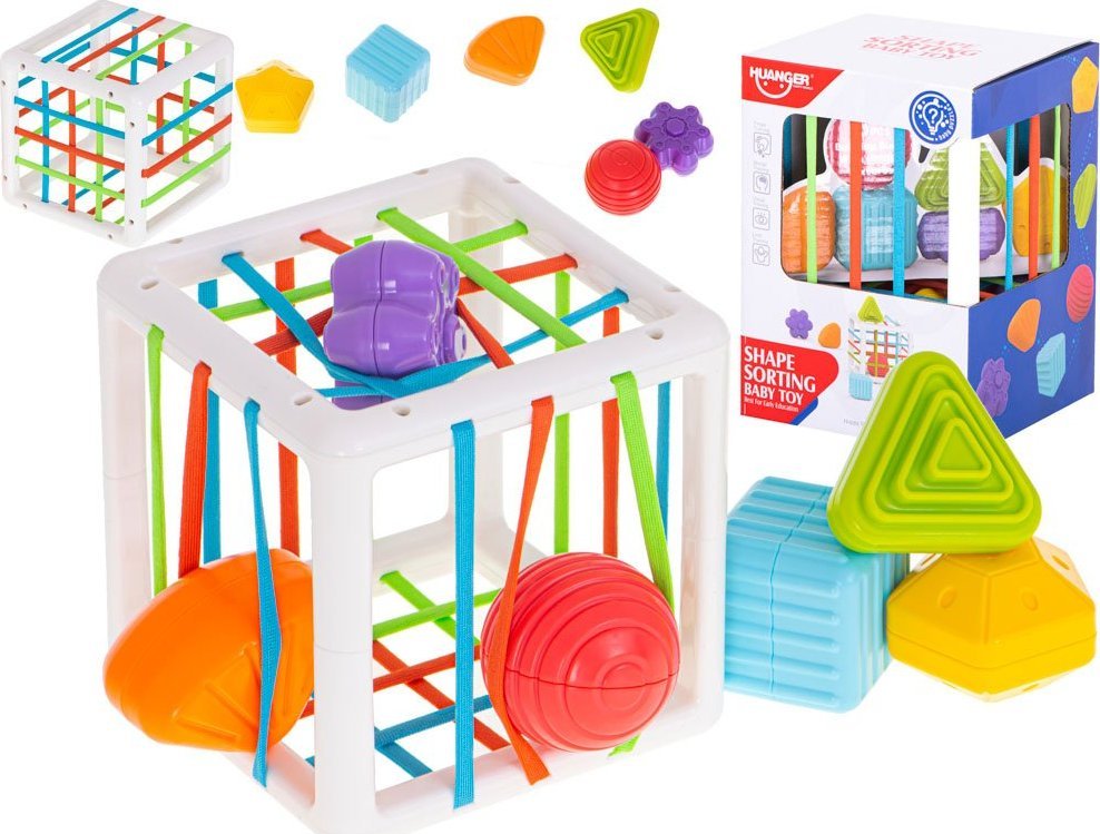 Kontext Kostka elastyczna sorter zabawka wtykana kwadrat