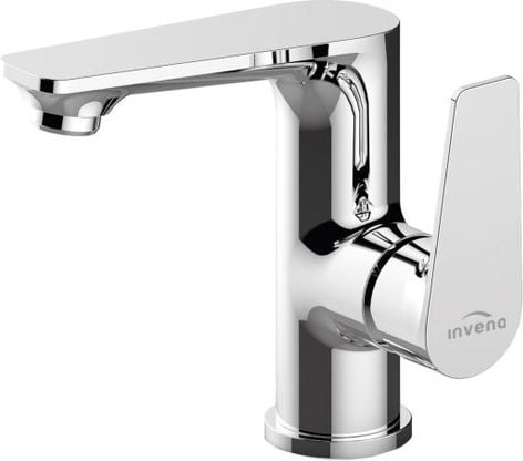 Bateria umywalkowa Invena Dokos stojąca chrom (BU-19-0B1)
