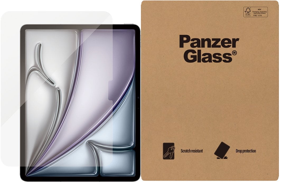 PanzerGlass ® Screen Protector iPad Air 11'''' (2025-2024) | iPad 11'''' (2025-2024) | iPad 10.9'''' (2022) | Ultra-Wide Fit | Bulk, Apple, Apple - iP