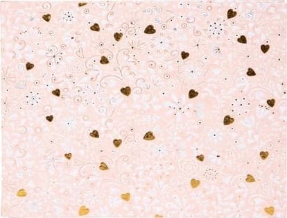 Goldbuch Svečių-užrašų knyga GOLDBUCH 77034 Finamente rosé 100psl 25x20| balti lapai [V]