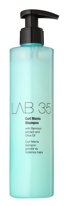 Kallos Lab 35 Curl Shampoo Szampon z extraktem z bambusa i oliwy z oliwek 300 ml