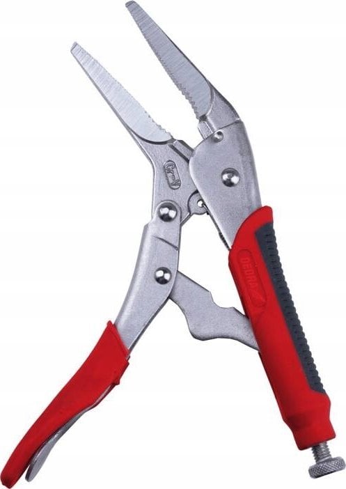 Dedra Szczypce zaciskowe wydłużone 230mm,CRV,uchwyty TPR