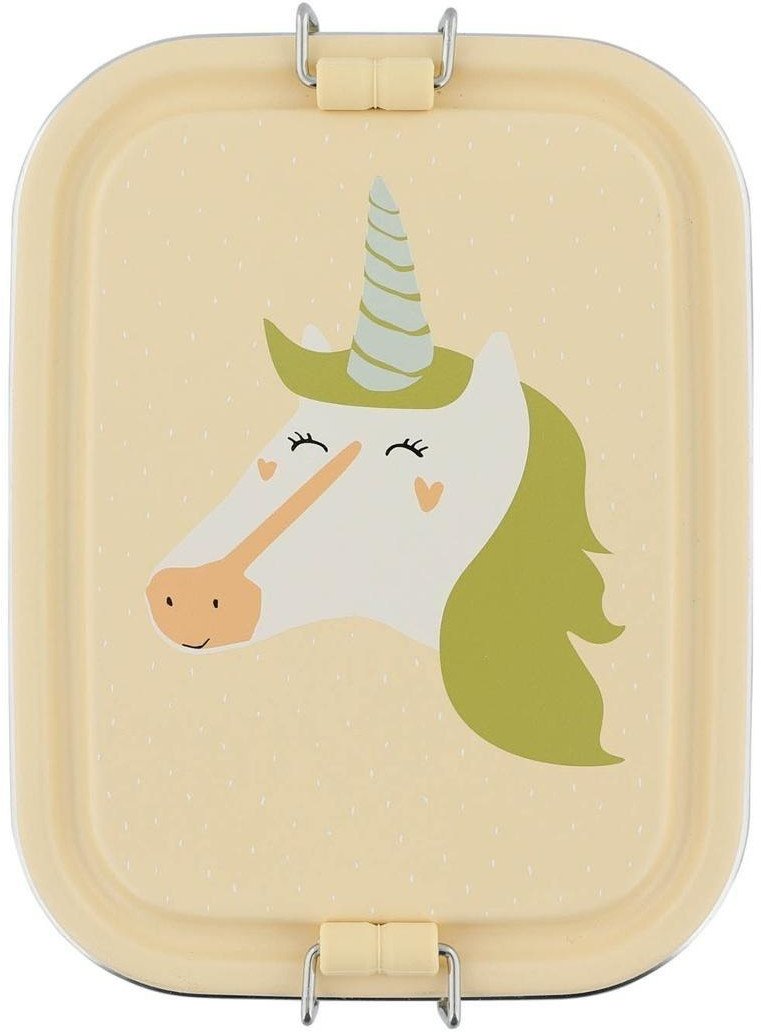 Lunch Box stalowy mały Jednorożec