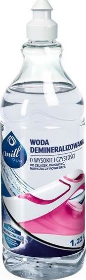 Mill MILL_Clean woda demineralizowana o wysokiej czystości do żelazek, parownic, nawilżaczy powietrza 1,22l