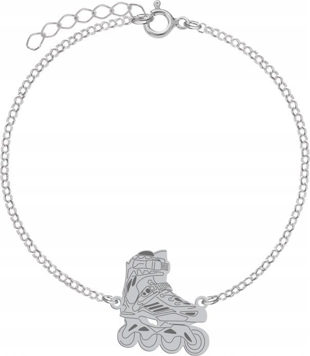 Radziszewska Jewellery Srebrna Bransoletka Rolki GRAWER GRATIS
