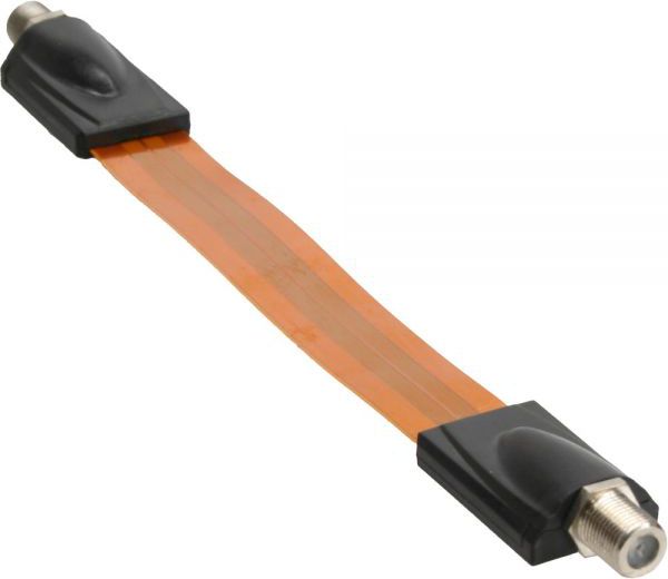 InLine Antenowy, 0.11m, Czarny (69802)