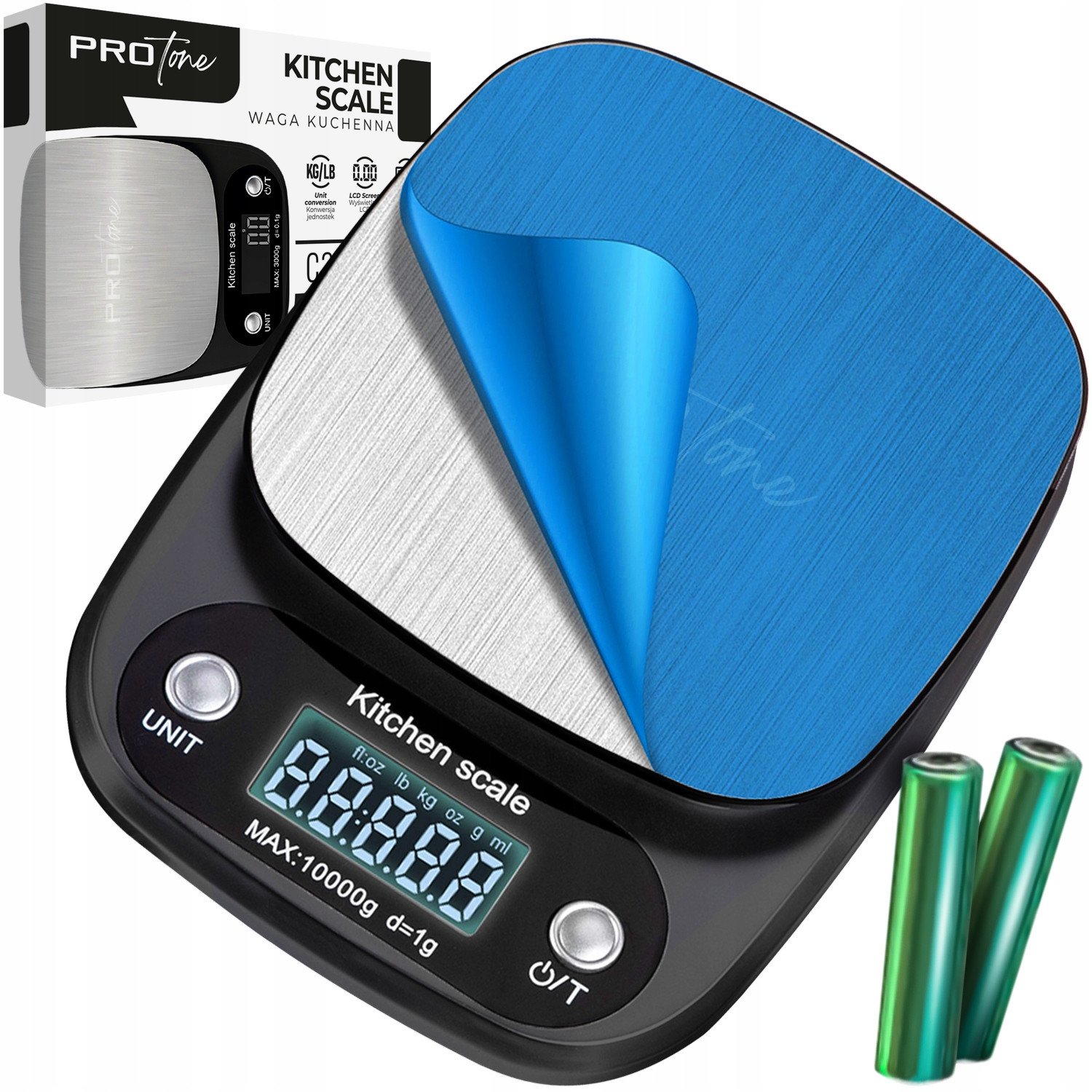 WAGA KUCHENNA CZARNA C305