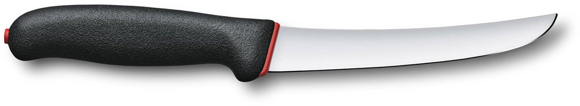 Victorinox Nóż do trybowania Fibrox Dual Grip, zakrzywione ostrze gładkie, 15 cm 5.6503.15D