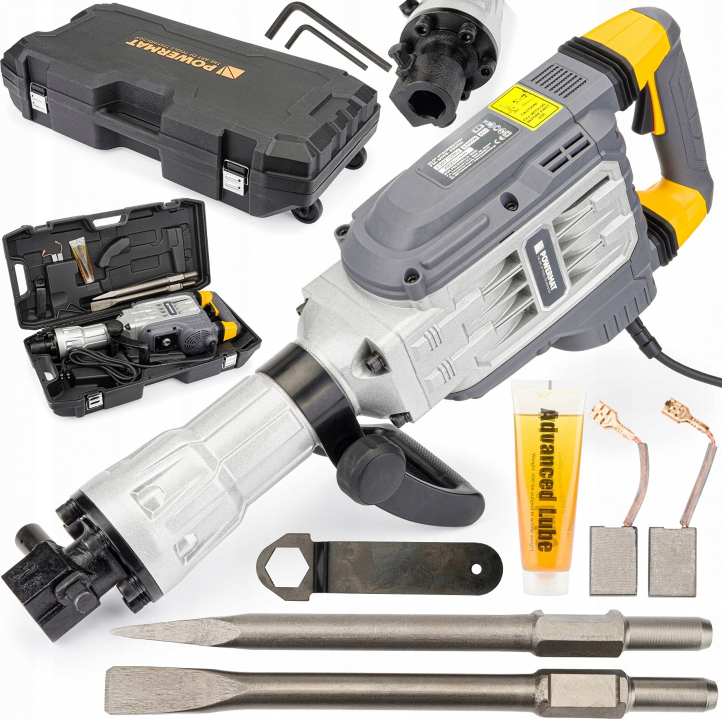 Powermat MŁOT WYBURZENIOWY UDAROWY KUJĄCY MOCNY 3300W 65J