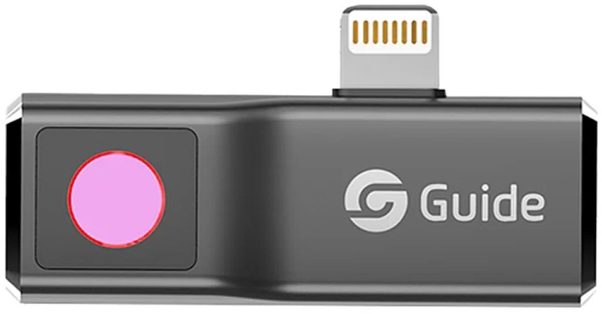 Kamera termowizyjna GuideIR MobIR Air dla iPhone Lightning, 120x90px do 120C FOV 50 25Hz, MAI