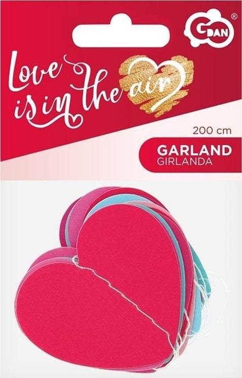 GoDan Girlanda papierowa Love is in the air... 200cm