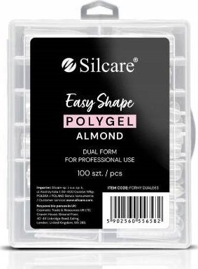 Silcare SILCARE Dual Clear Migdał 100szt.