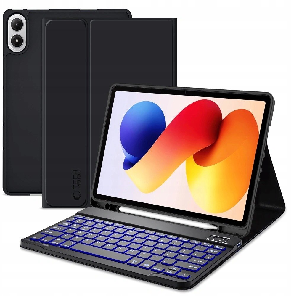 TECH-PROTECT SC PEN + KEYBOARD XIAOMI POCO PAD M1 / REDMI PAD 2 PRO 12.1 BLACK