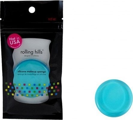 Makeup Revolution Rolling Hills, Rolling Hills, Silicone, Makeup Sponge, Blue Unisex