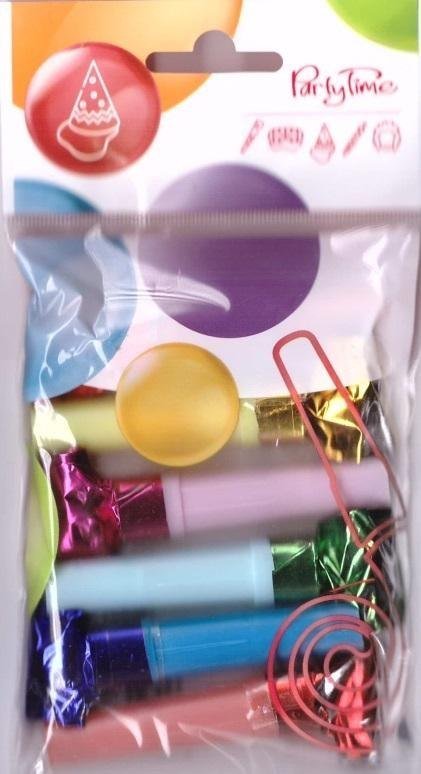 Arpex Gwizdki metalizowane 6szt