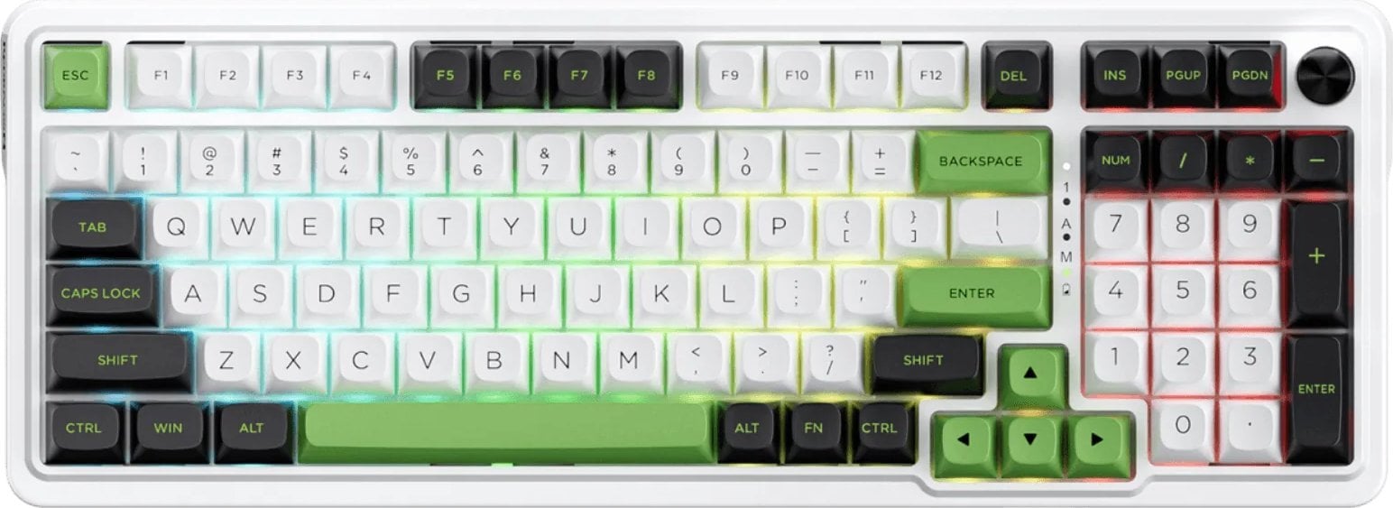 Klawiatura Redragon Eisa Max Mint Mambo (Eisa Max K686WBG-RGB-MAX)