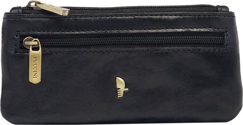 Puccini Etui na klucze skórzane PUCCINI MU309 1 Czarne uniwersalny