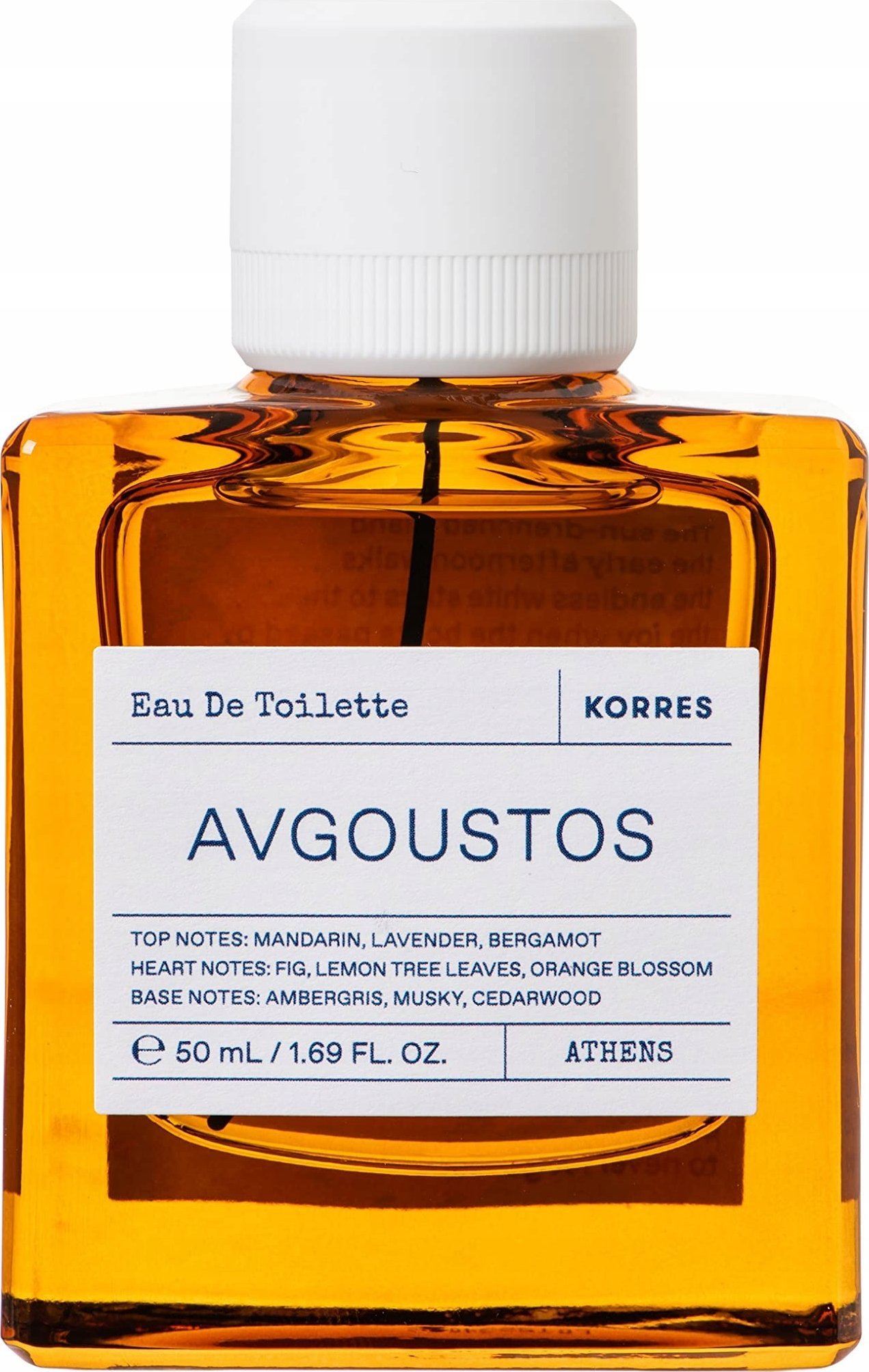 Korres Avgoustos Eau De Toilette 50 ml