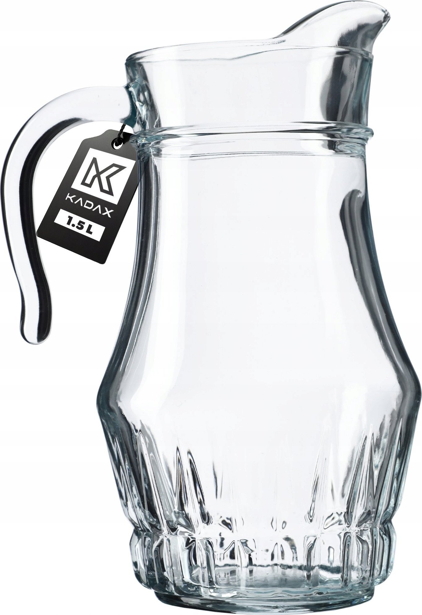 Kadax KADAX Dzbanek Do Wody Napojów Soku Szklany 1,5L