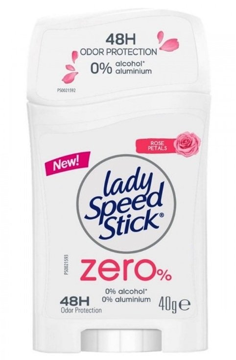 Lady Speed Stick Zero Fresh Rose Petals dezodorant w sztyfcie 40g