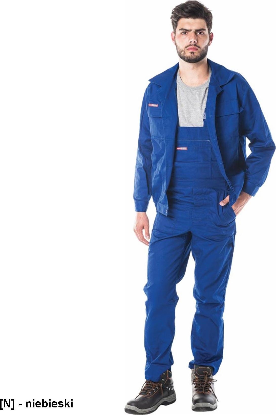 R.E.I.S. UM - ubranie robocze typu MASTER - niebieski 164x82-86x96