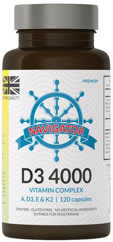 NAVIGATOR Cztery Pory Roku Witamina D3 4000 IU 120 kaps.